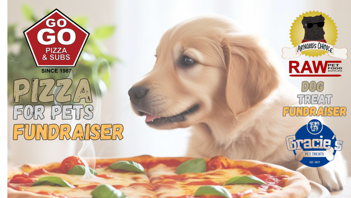 Go Go Pizza for Pets - Help save our friends. Order Now!